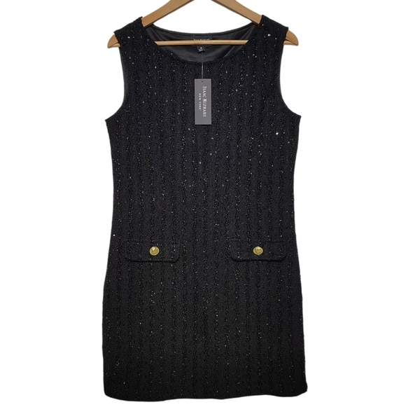 Isaac Mizrahi Dresses & Skirts - NWT Isaac Mizrahi New York Shimmering Little Black Dress Jackie O Style